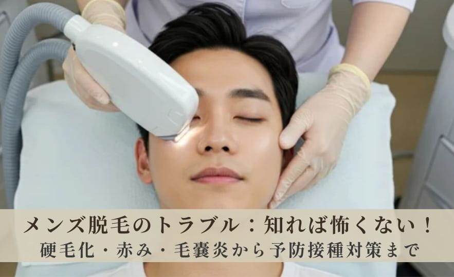 メンズ脱毛で失敗しないための副作用完全ガイド｜リスクと対策を科学的に解説