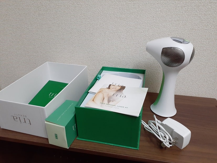 メンズ】家庭用レーザー脱毛器「トリア」使用方法のコツと注意点